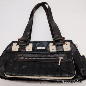 vintage, sac à main en cuir Joanel, sac à main en cuir, sac à main cuir vintage